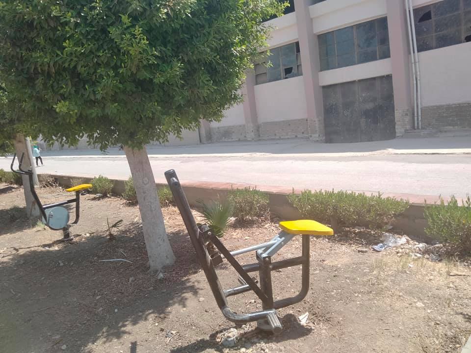 الصالات الرياضية الجديدة بحدائق جامعة الزقازيق 04