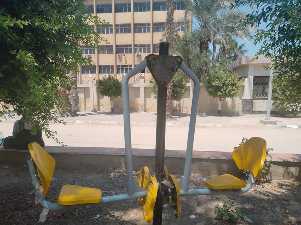 الصالات الرياضية الجديدة بحدائق جامعة الزقازيق 05