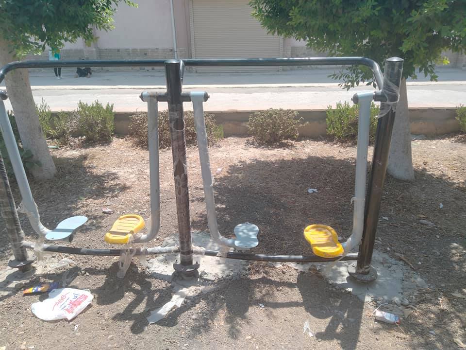 الصالات الرياضية الجديدة بحدائق جامعة الزقازيق 08