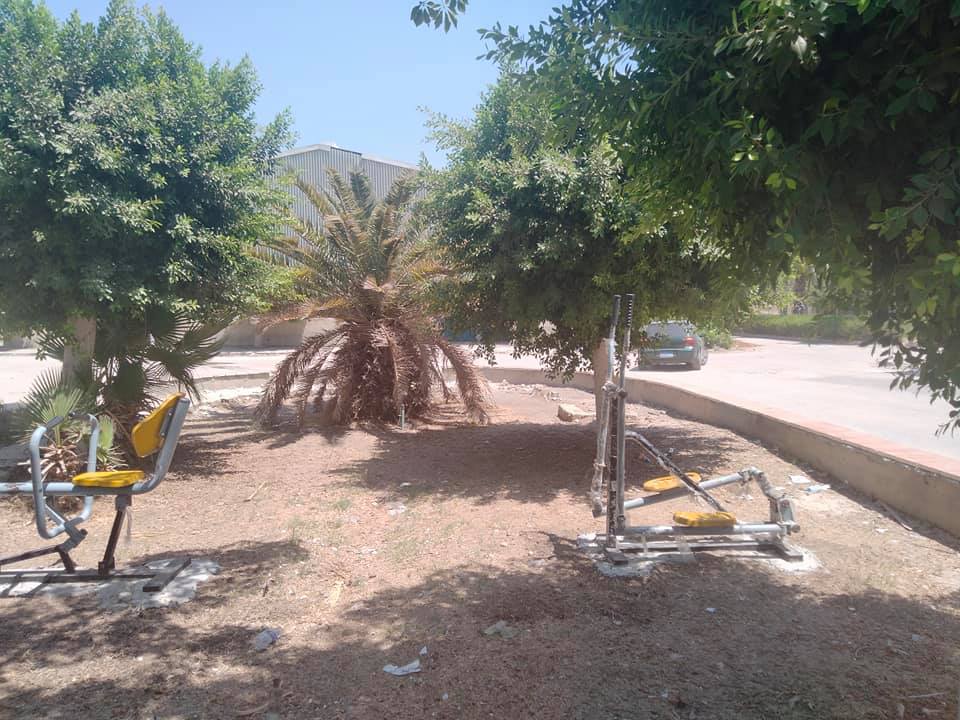 الصالات الرياضية الجديدة بحدائق جامعة الزقازيق 09