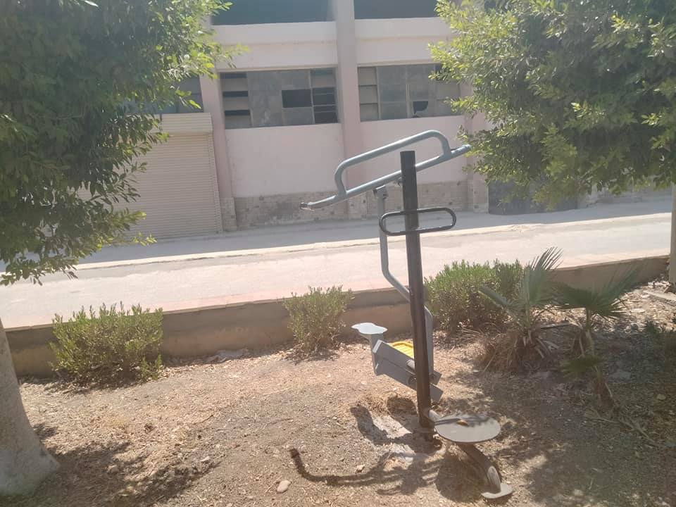 الصالات الرياضية الجديدة بحدائق جامعة الزقازيق 011