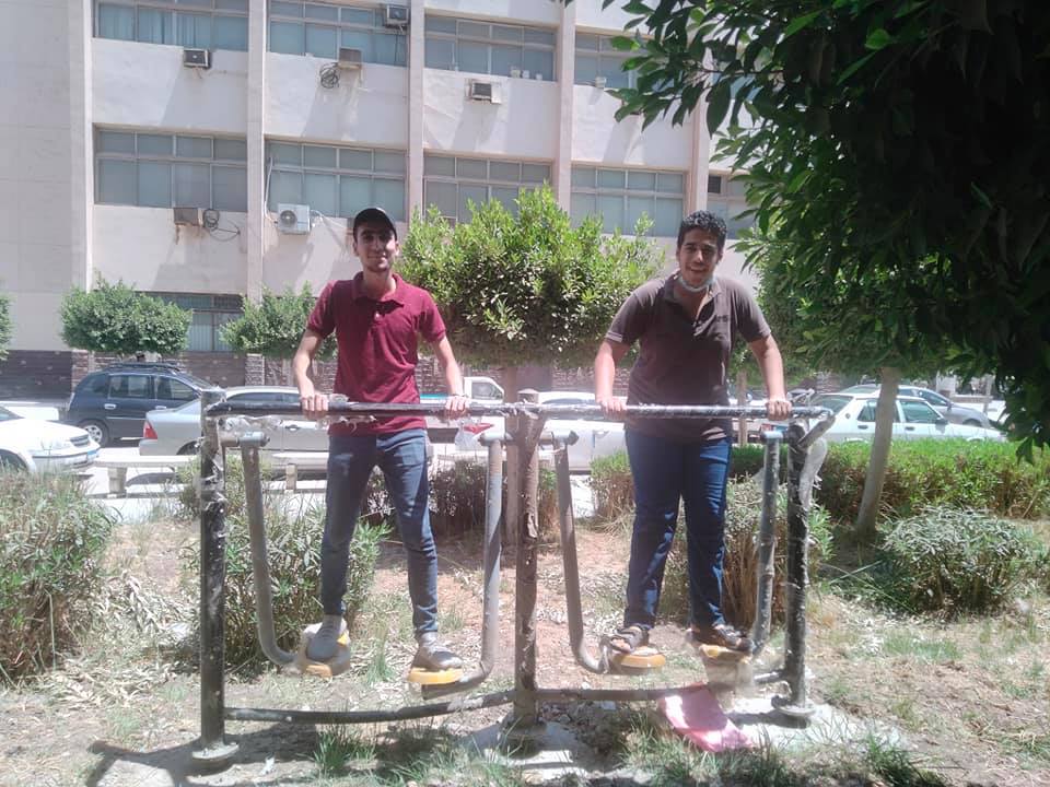 الصالات الرياضية الجديدة بحدائق جامعة الزقازيق 024