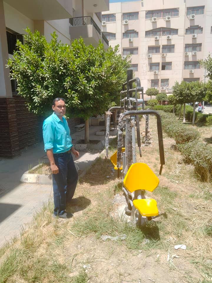 الصالات الرياضية الجديدة بحدائق جامعة الزقازيق 025