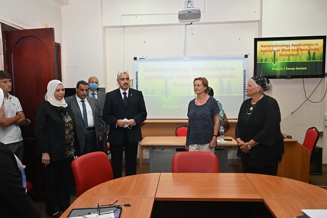 فعاليات الدورة التدريبية بزراعة الفيوم