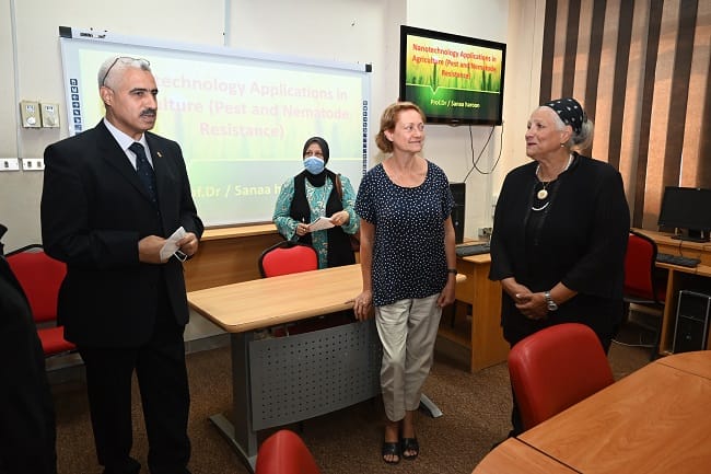 فعاليات الدورة التدريبية بزراعة الفيوم