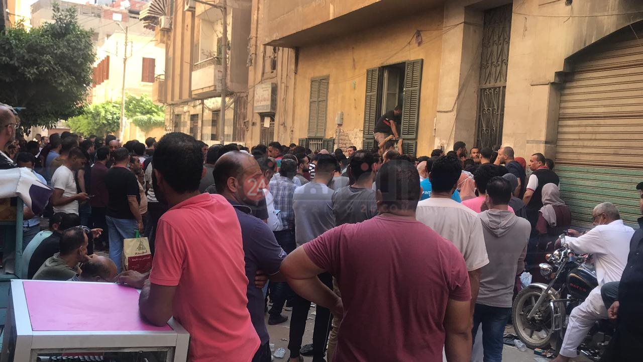 جانب من الزحام