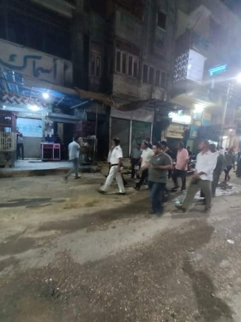 حملة ليلية بديروط في أسيوط 