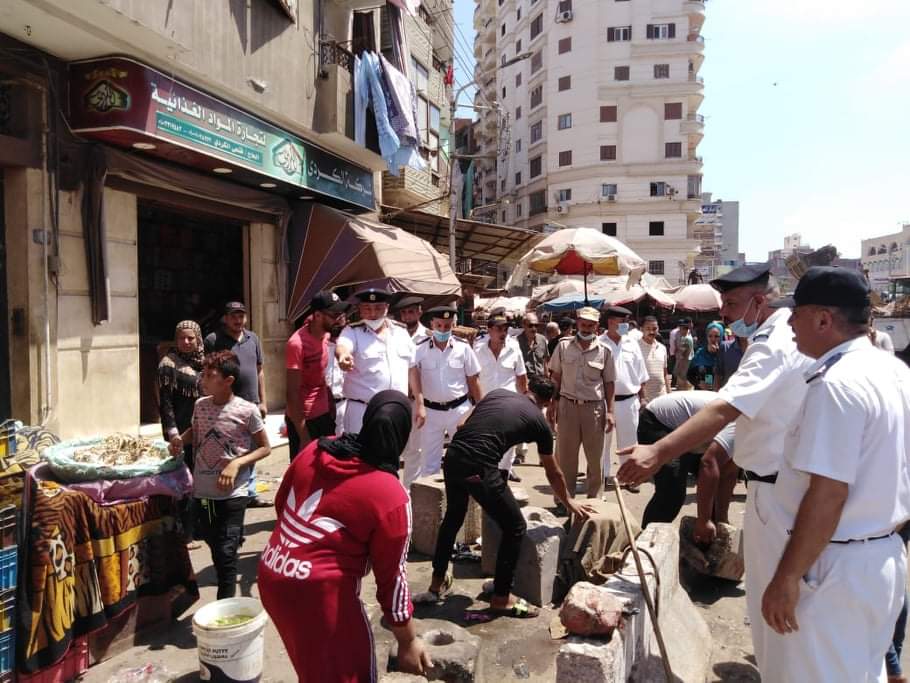 حملة لرفع التعديات بمحافظة الدقهلية 