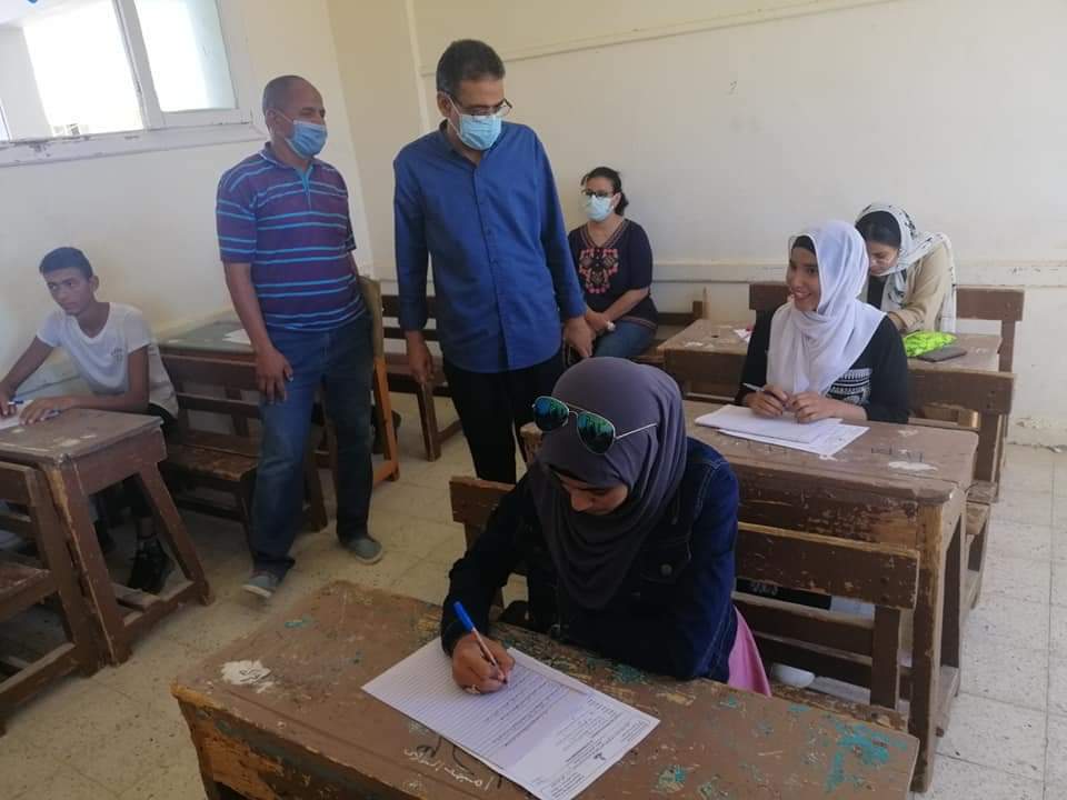 امتحانات الدور الثاني للشهادة الإعدادية بالبحر الأحمر