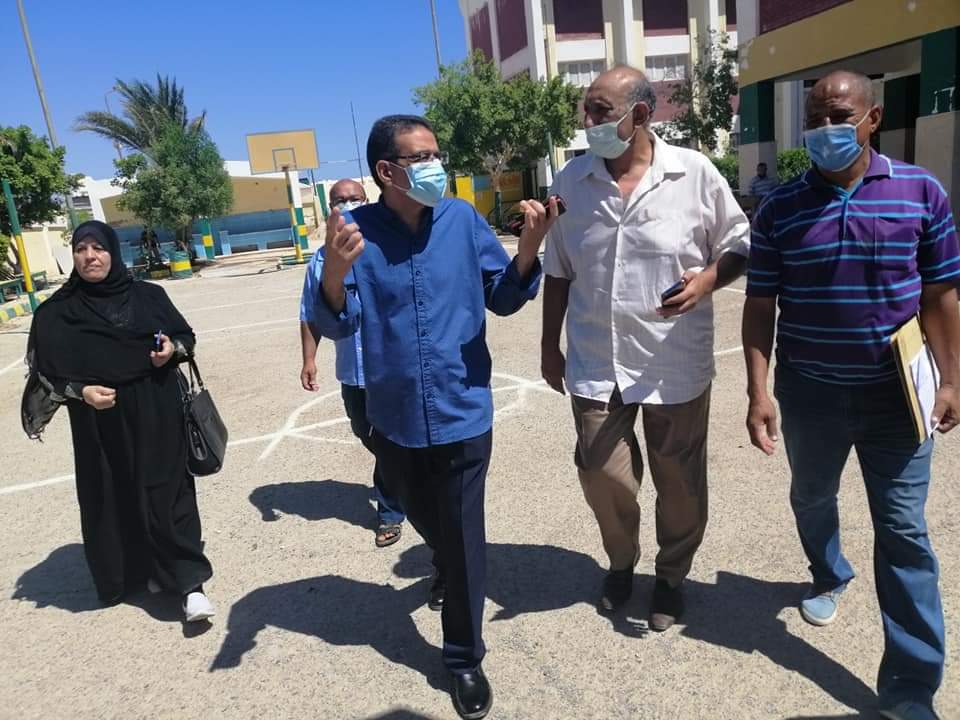 امتحانات الدور الثاني للشهادة الإعدادية بالبحر الأحمر