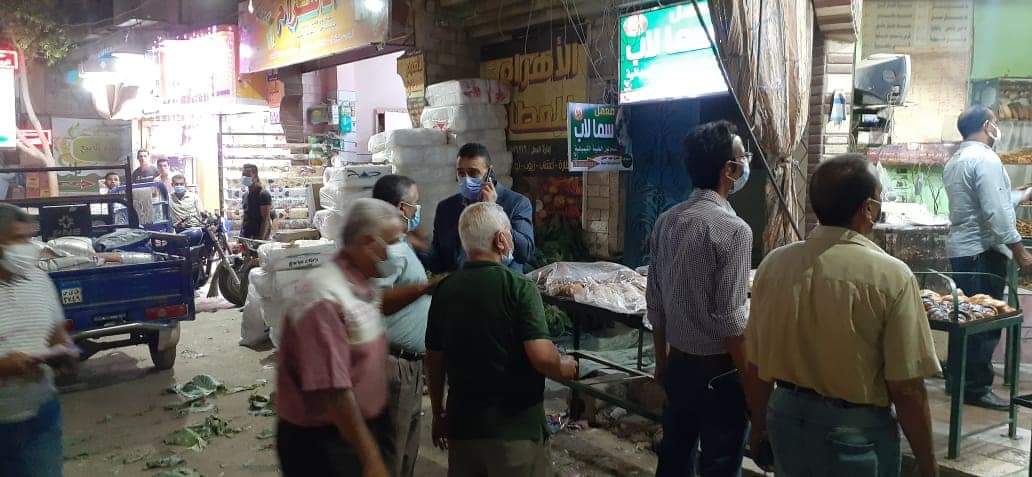 حملة مكبرة لمتابعة تطبيق الإجراءات الاحترازية في الفيوم