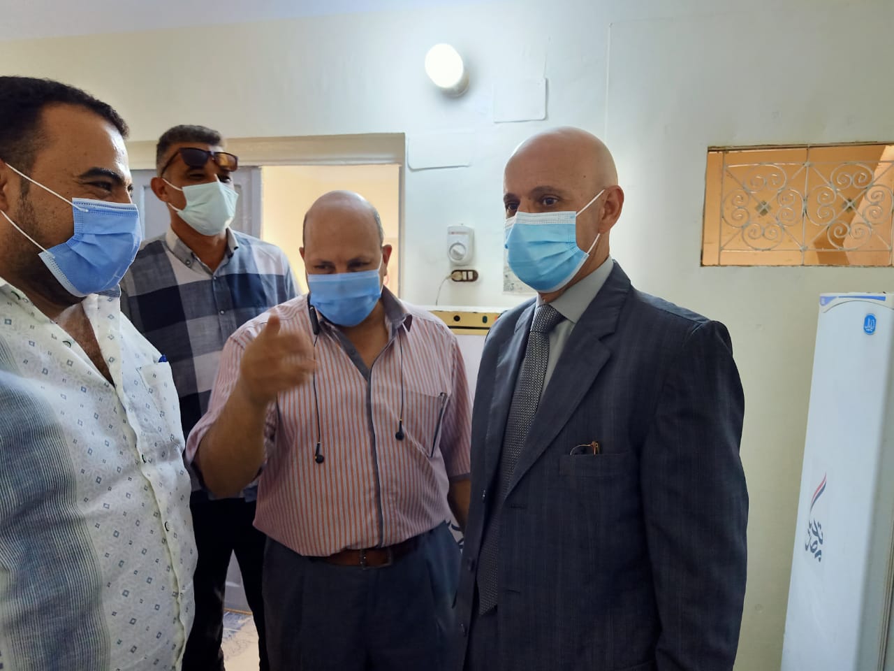 افتتاح مكتب مراقبة أغذية كفر صقر بعد تطويره 1