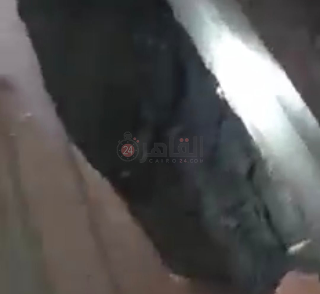 هبوط أرضي بحي الزهور 