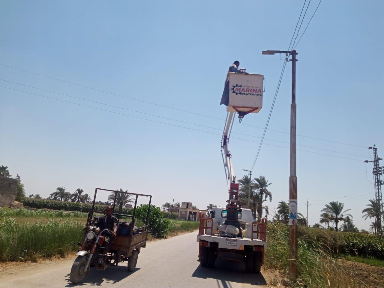 حملات نظافة في الفيوم