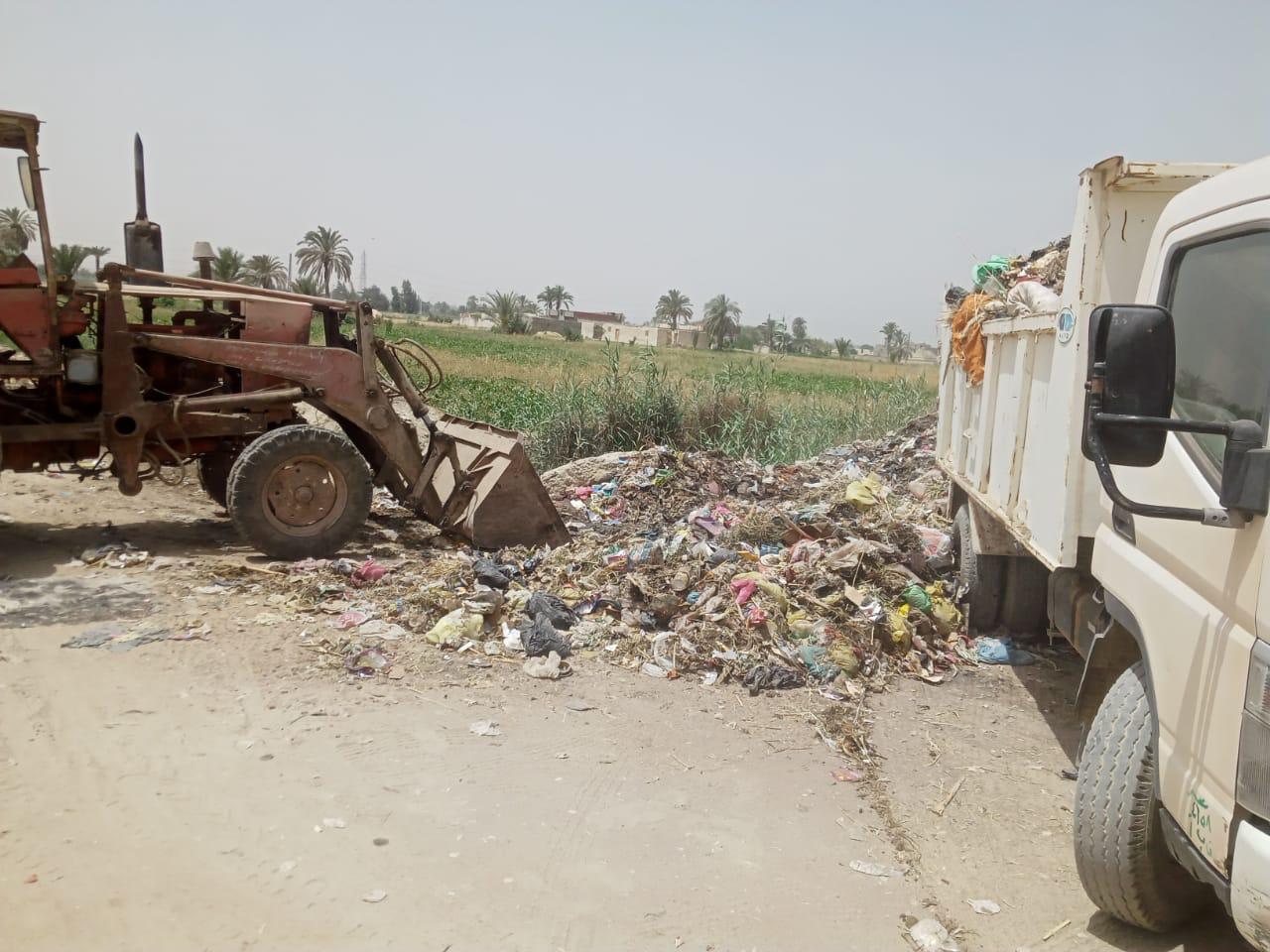 حملات نظافة في الفيوم