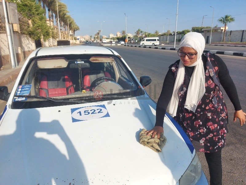 سائقة التاكسي البورسعيدية 