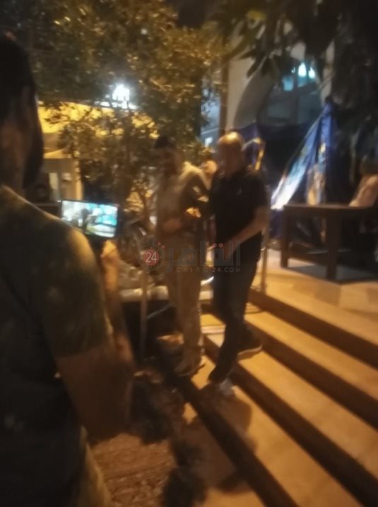 لطفي لبيب من عزاء ماهر لبيب