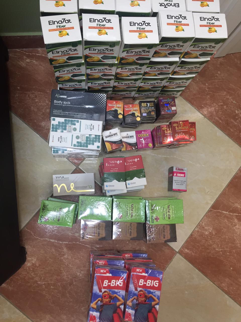 جانب من المضبوطات 02