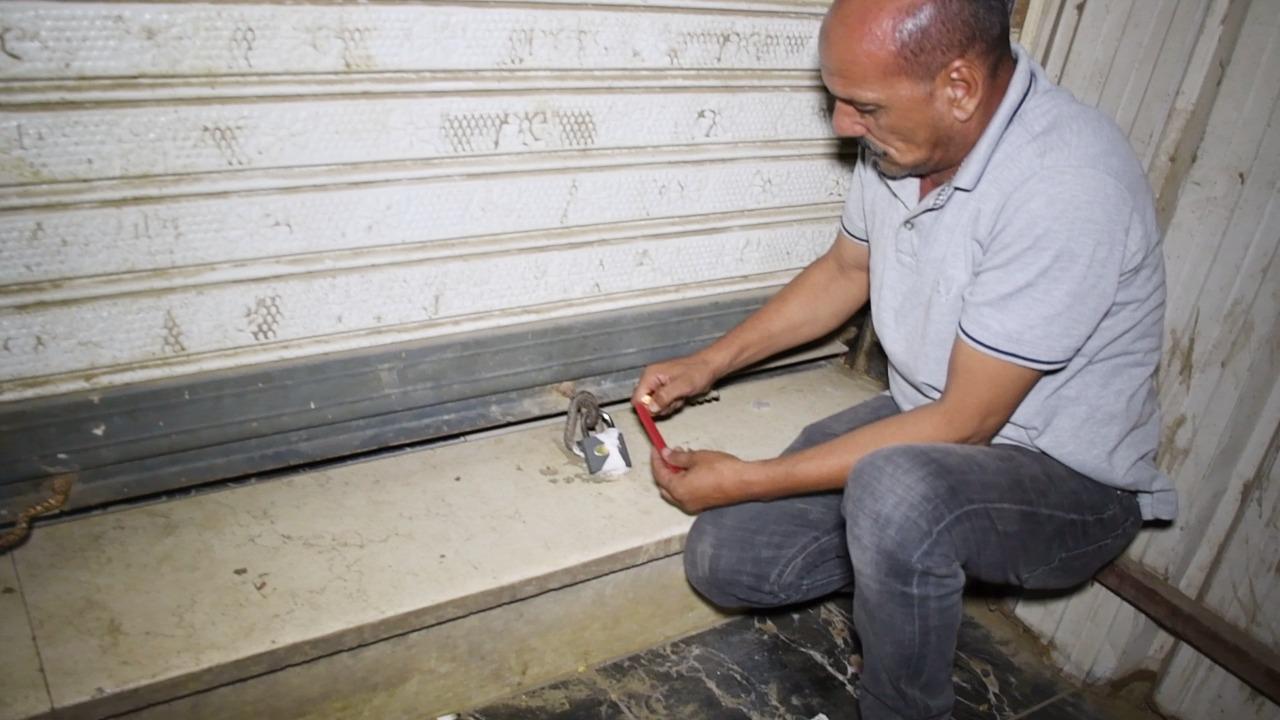 غلق مقاهي مخالفة في الفيوم