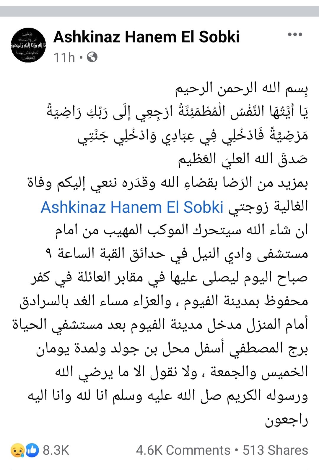 وفاة البلوجر أشكي