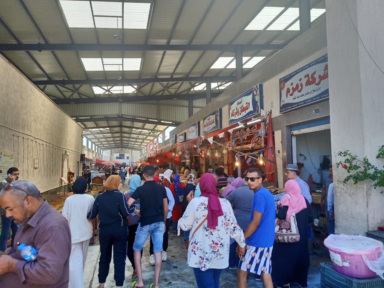 سوق بورسعيد الجديد للأسماك 