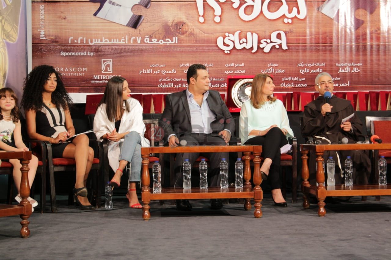 تكريم أبطال مسلسل ليه لأ بالمركز الكاثوليكي (28)