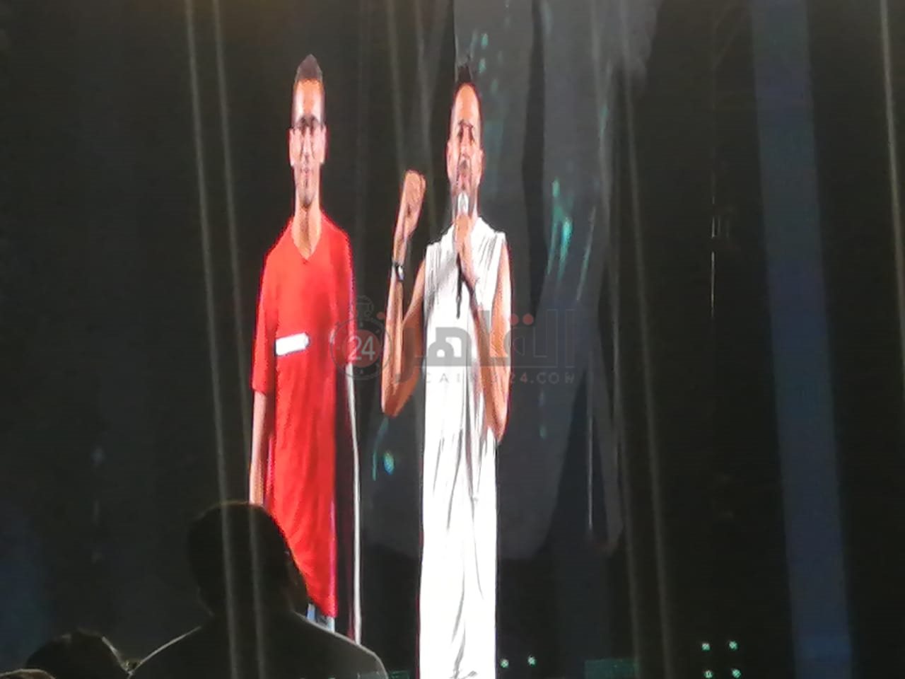 محمد حماقي واللاعب أحمد الجندي(3)