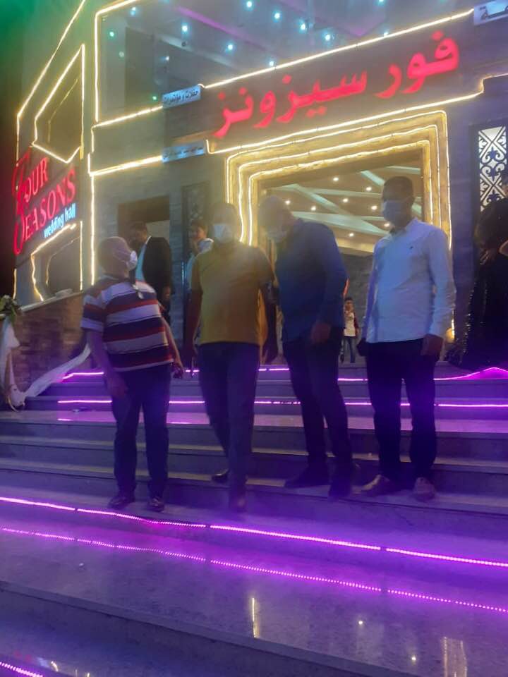 حملات تفتيشية على قاعات الأفراح بالشرقية 02