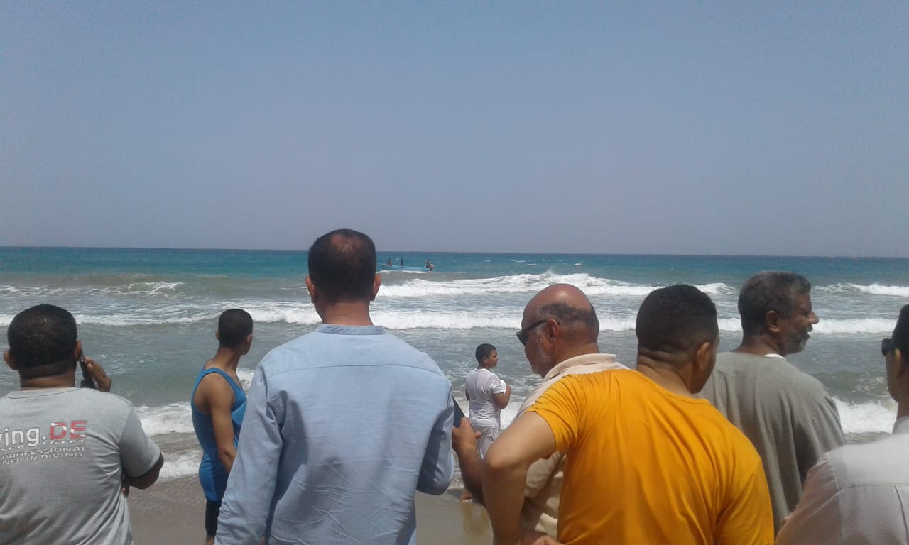 غرق شابين بشواطئ مدينة القصير