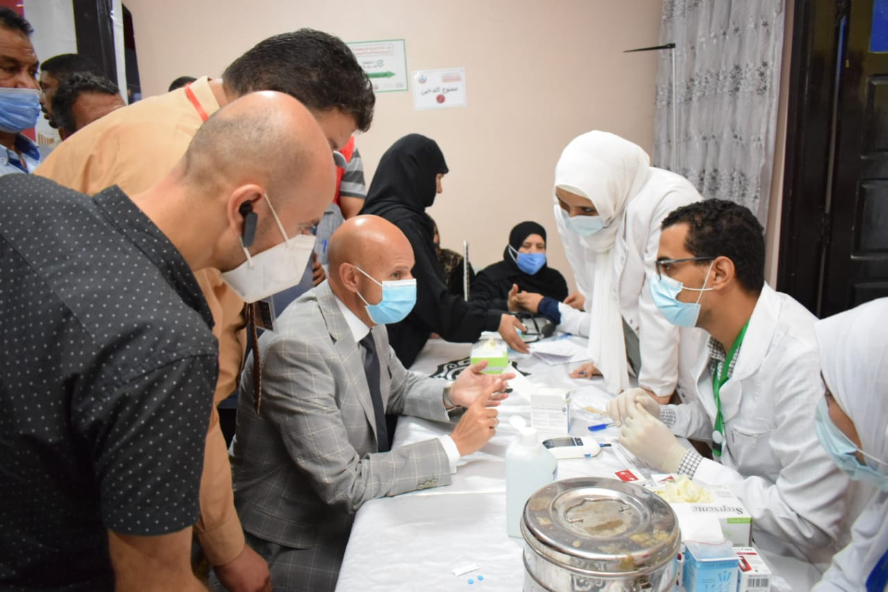 انطلاق المبادرة الرئاسية لعلاج الأمراض المزمنة والاعتلال الكلوي بالشرقية 01