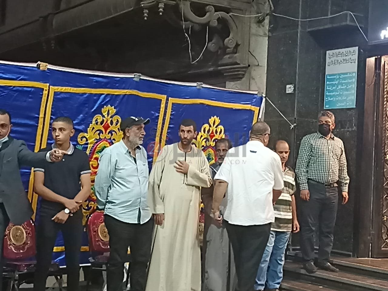 عزاء الفنان ماهر سليم (1)