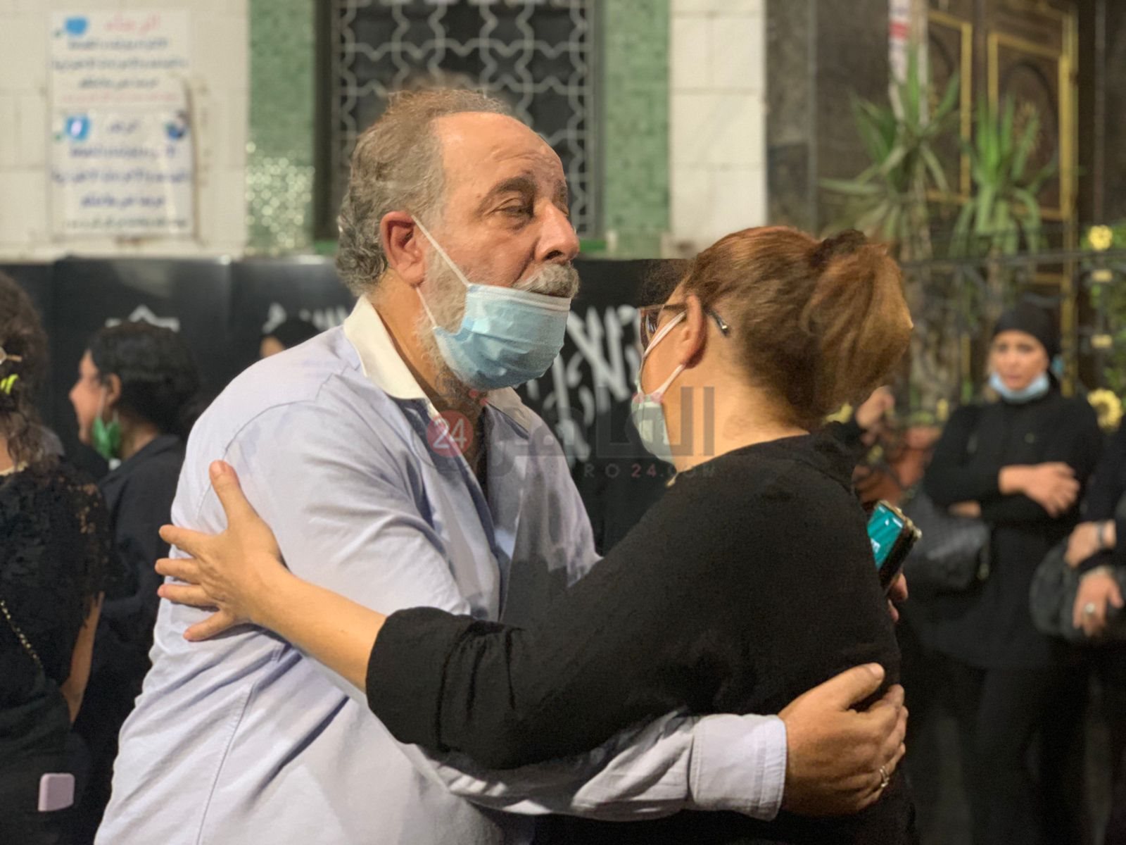 عزاء الفنان ماهر سليم (23)