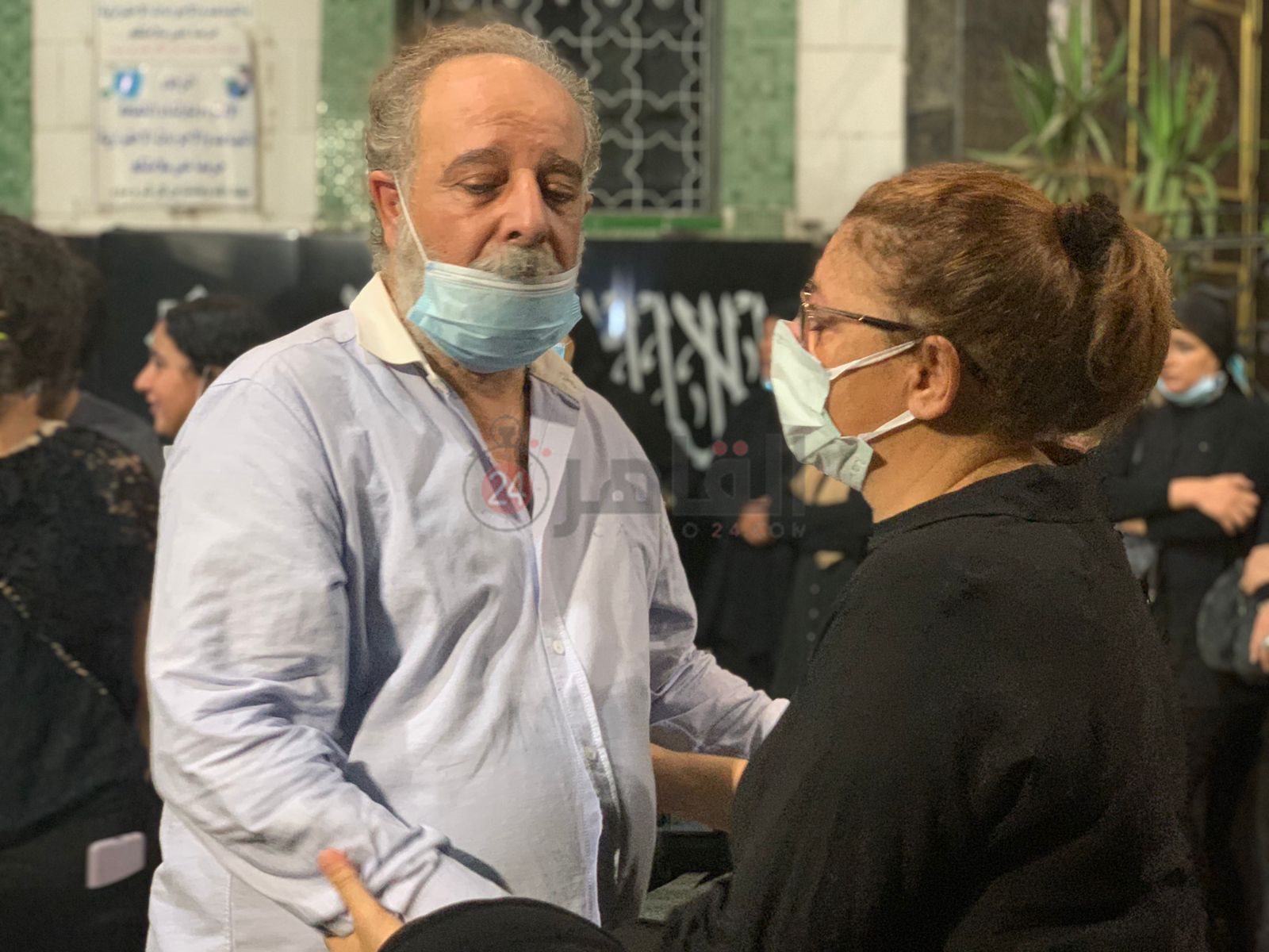 عزاء الفنان ماهر سليم (24)