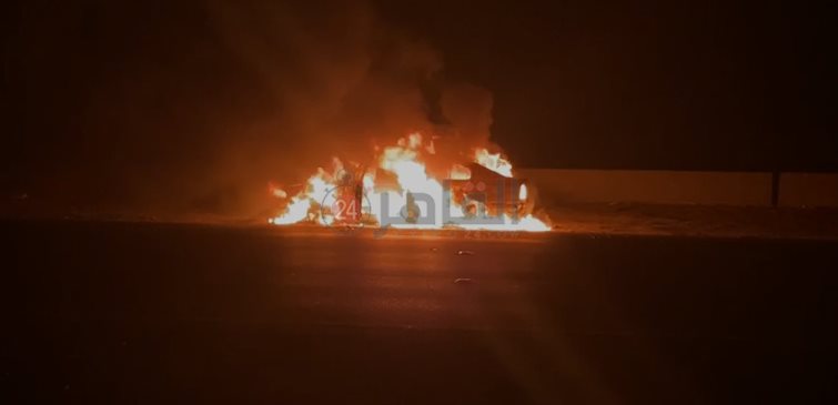 اشتعال السيارة