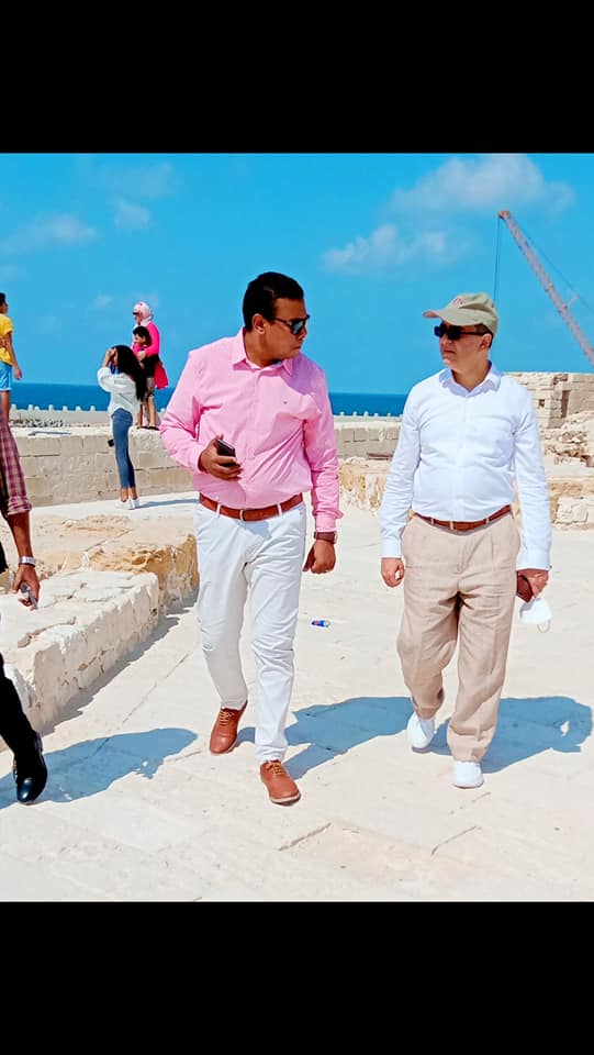 السفير الهندي يزور قلعة قايتباي (2)