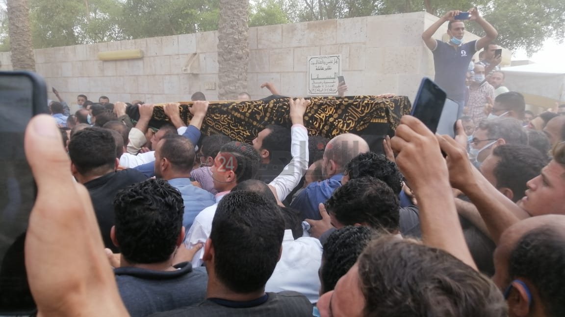 تشييع جثمان الراحل محمود العربي