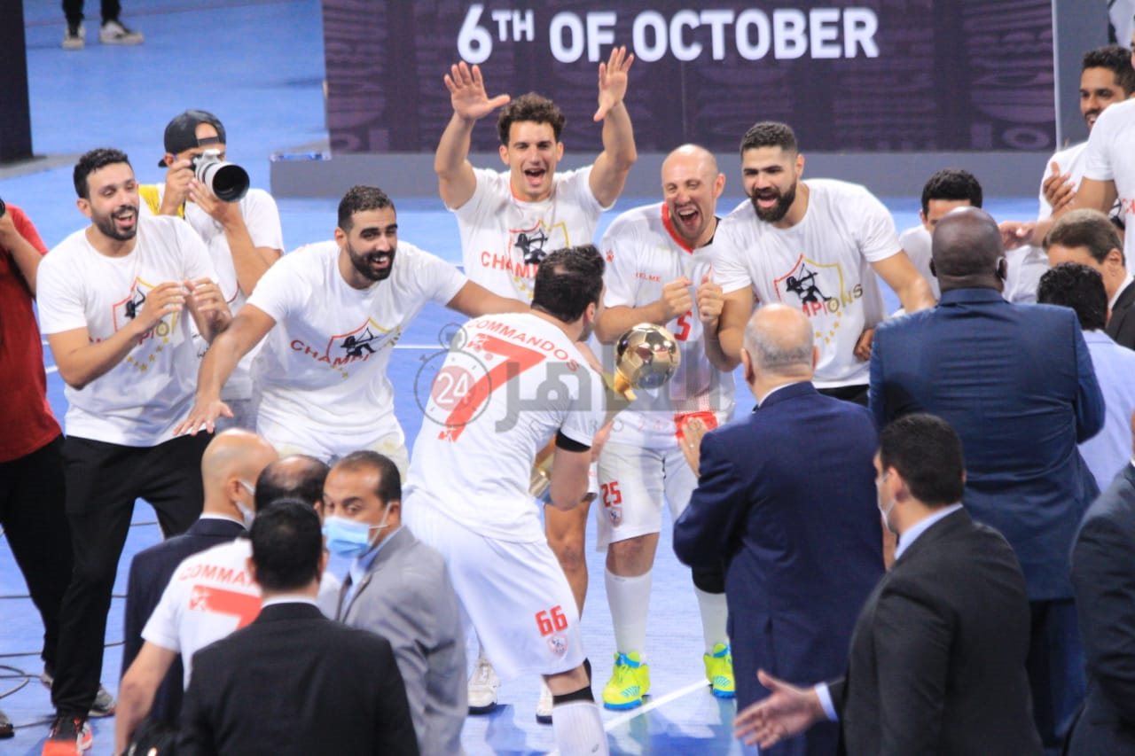 الزمالك بطل السوبر الإفريقي لكرة اليد