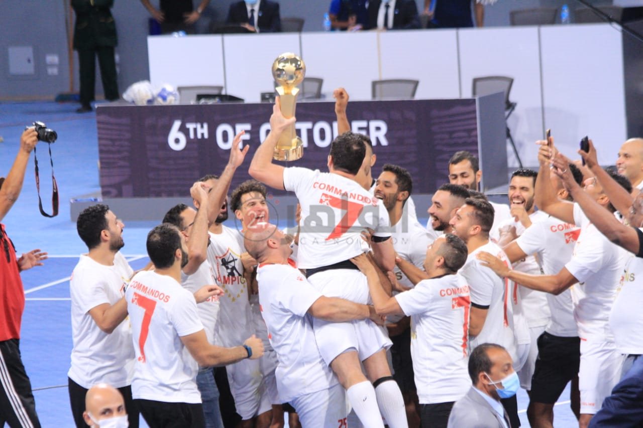 الزمالك بطل السوبر الإفريقي لكرة اليد