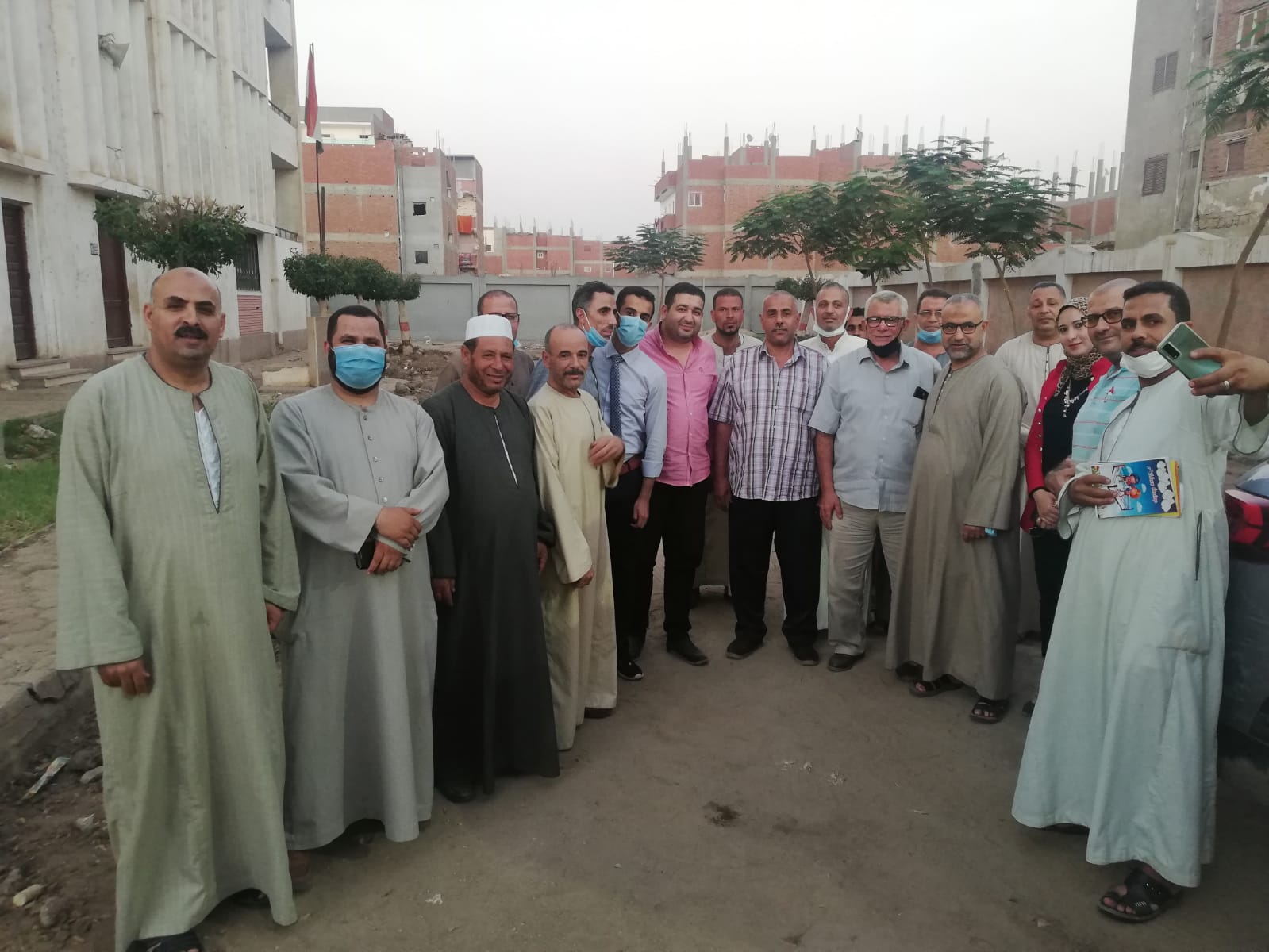 قافلة مجانية للكشف على عمال النظافة بالمنوفية 