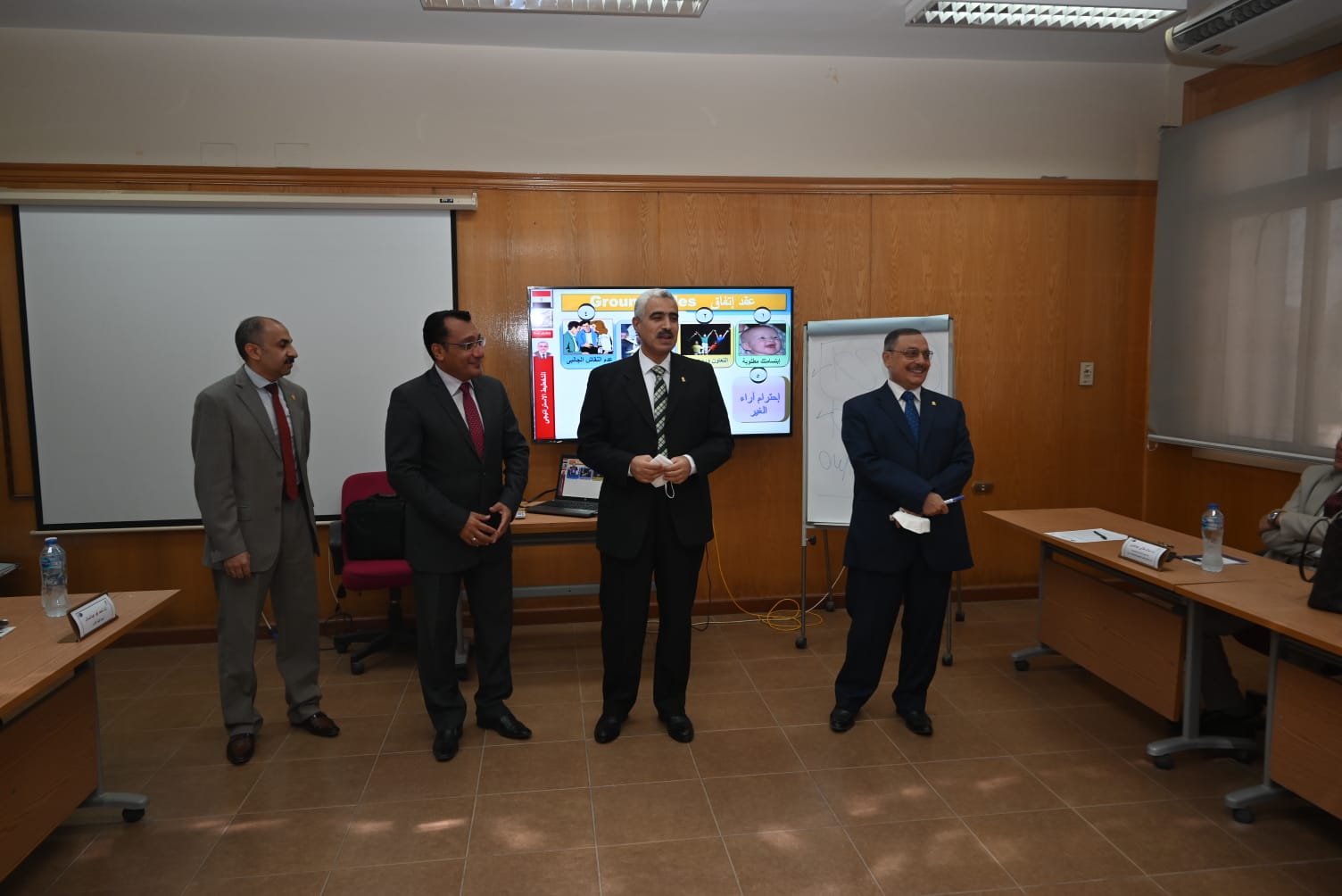 افتتاح البرنامج التدريبي الأول للقيادات الجامعية