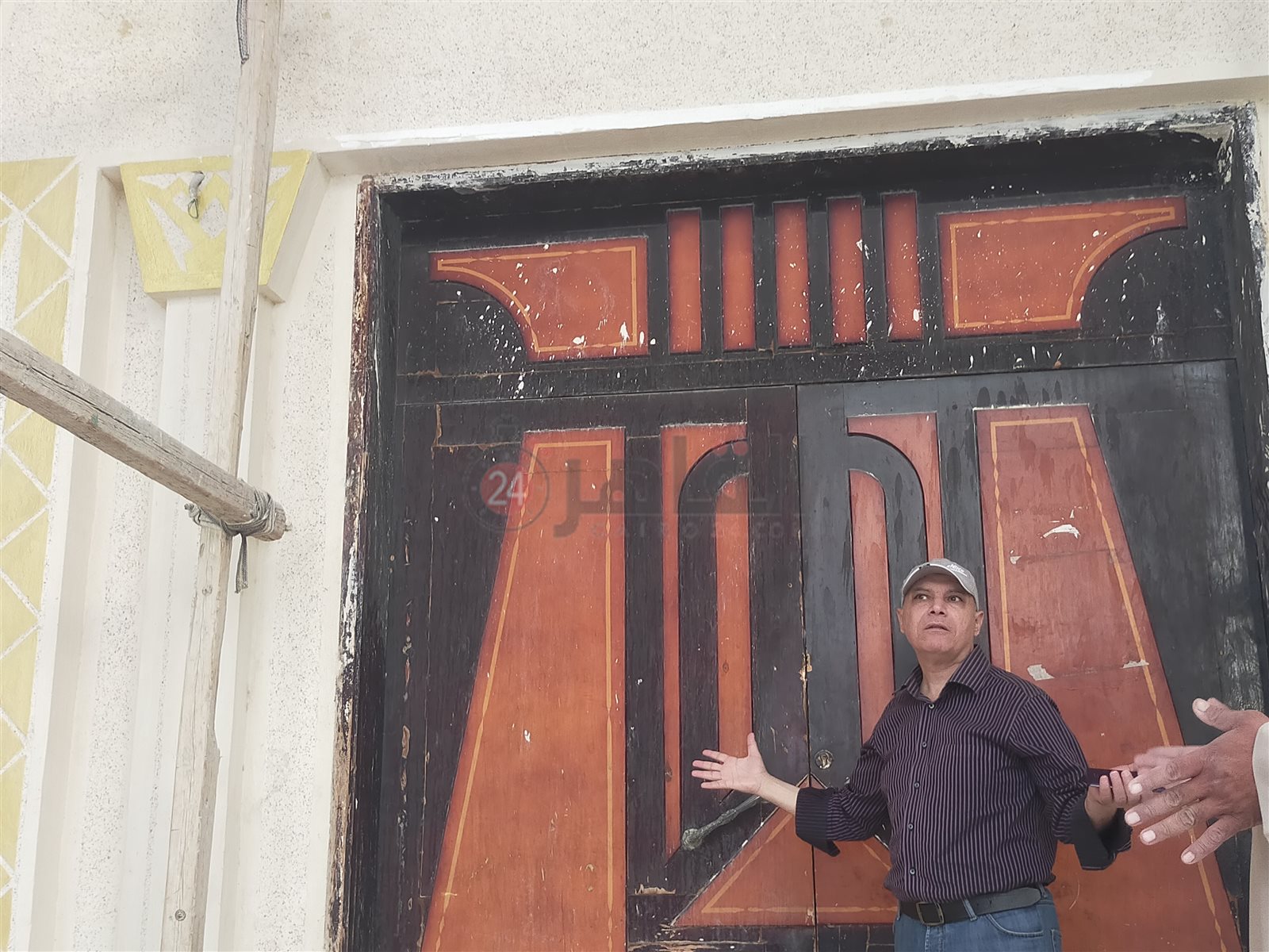 المهندس أحمد السيد ذكي مصمم المسجد الفرعوني في الفيوم