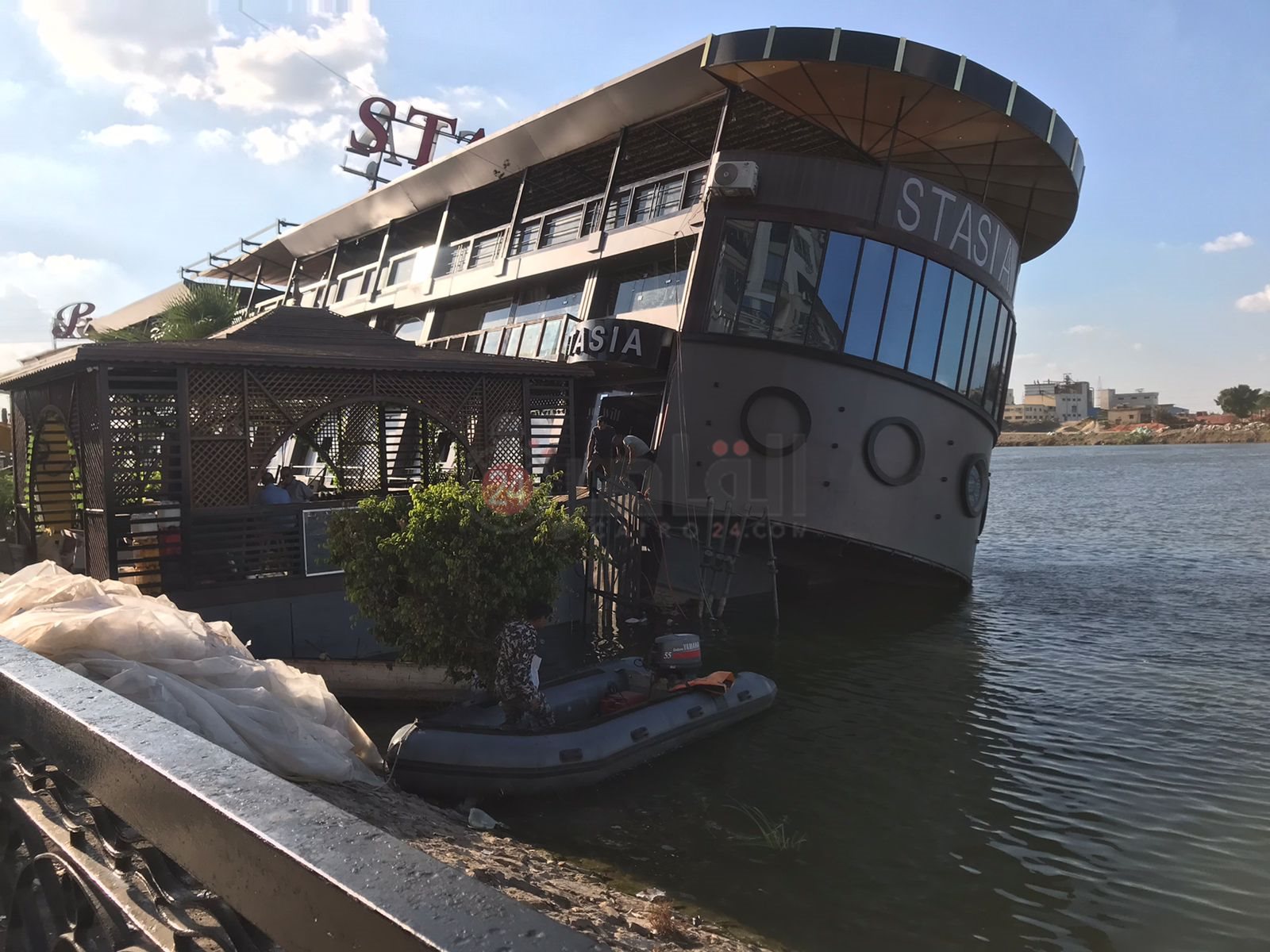 المركب الجانحة في الدقهلية 