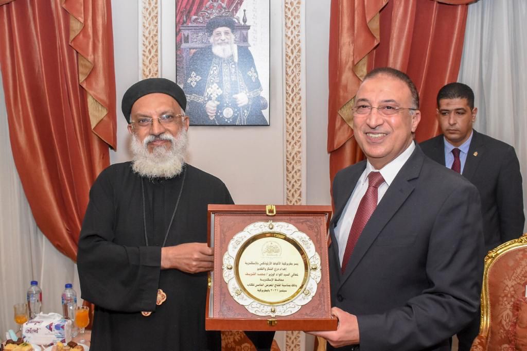 اللواء محمد الشريف والقمص ابرام ايميل