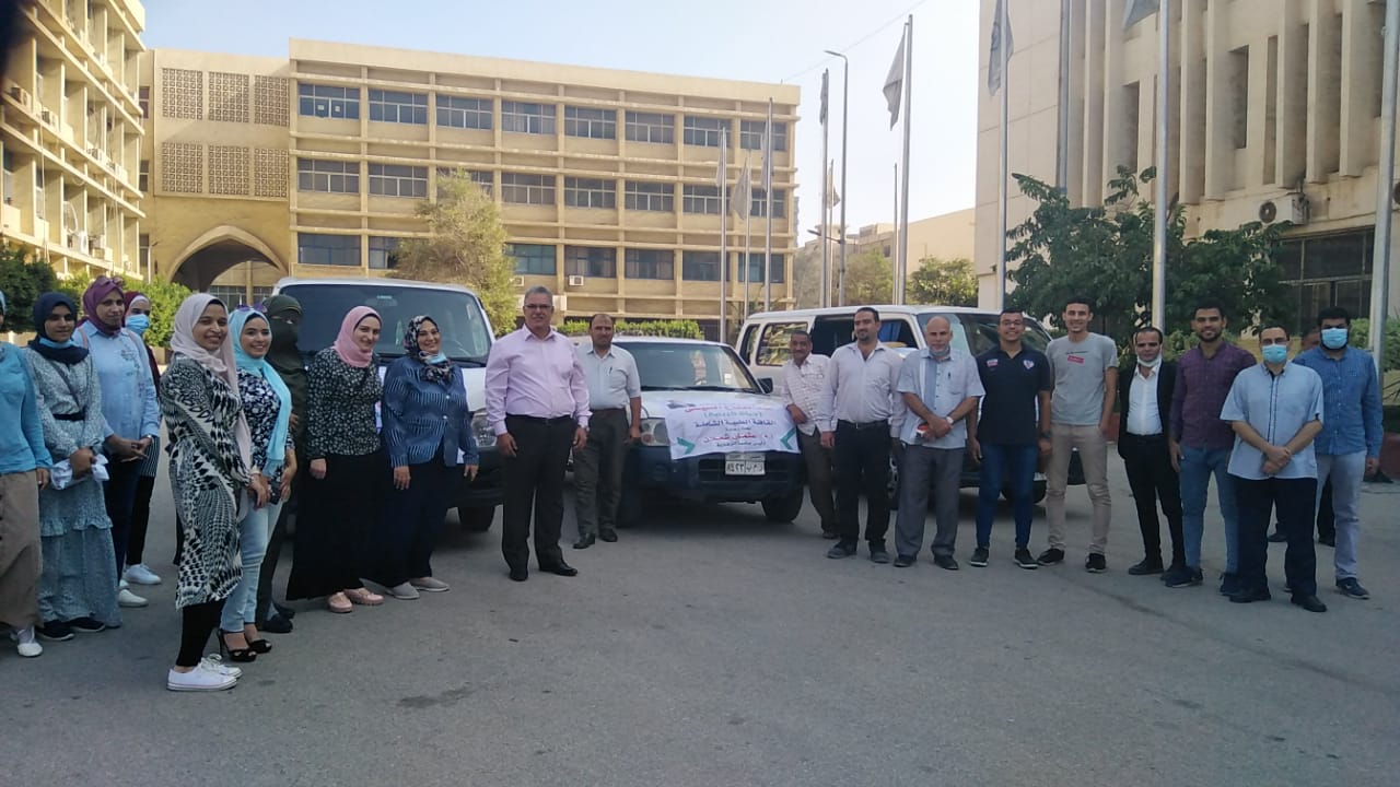 جامعة الزقازيق تُطلق قافلة طبية لقرى حياة كريمة بالشرقية 01