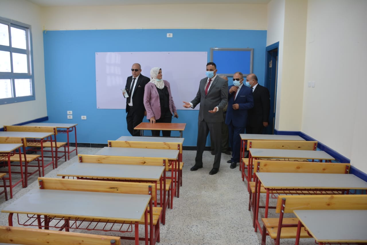 افتتاح مدرستين بالدقهلية