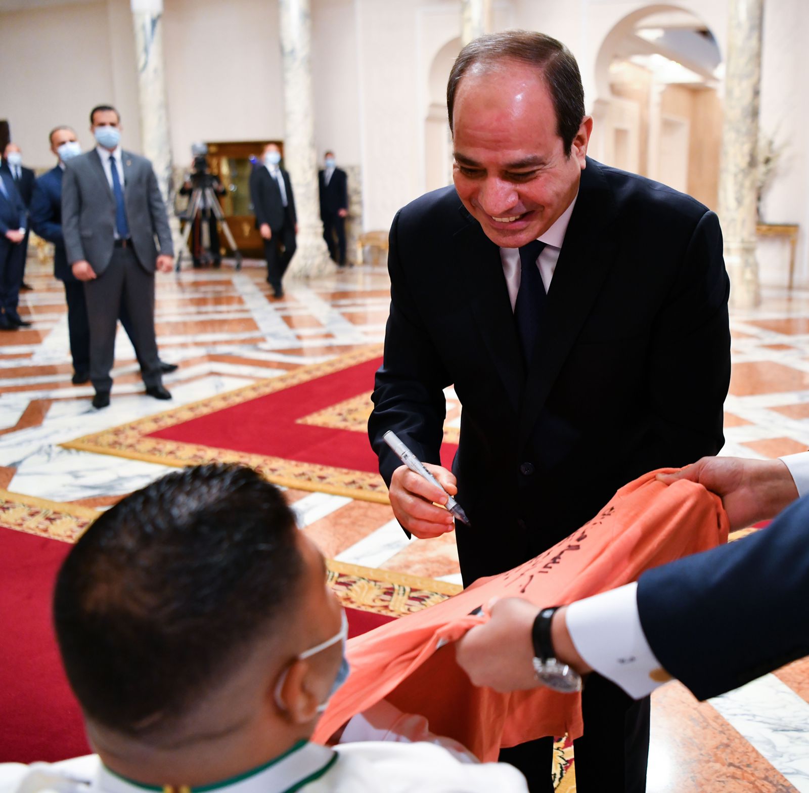 تكريم السيسي لأبطال دورة الألعاب البارالمبية بطوكيو 2020 (13)