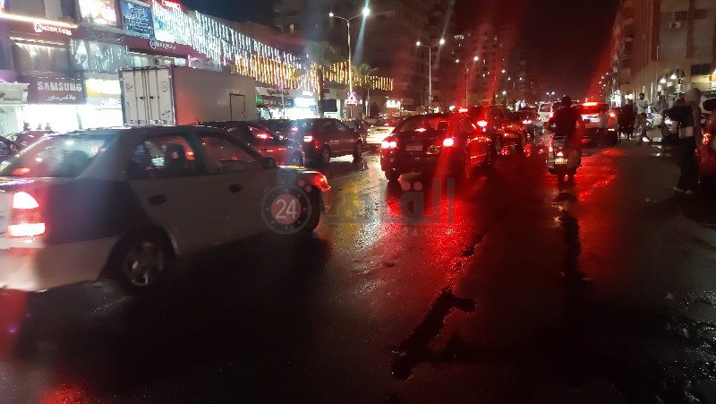 أمطار غزيرة ببورسعيد 