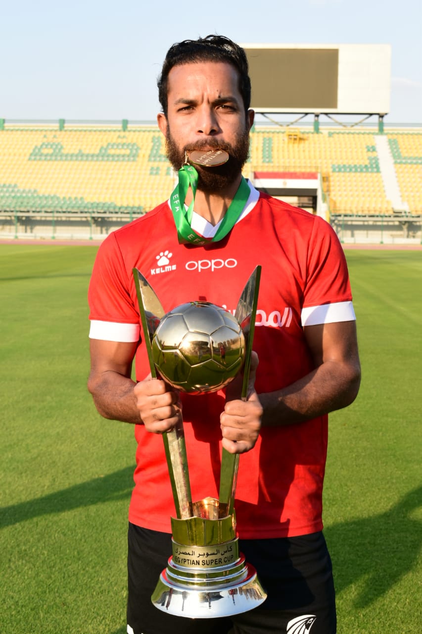 جلسة تصوير طلائع الجيش بعد الفوز بكأس السوبر