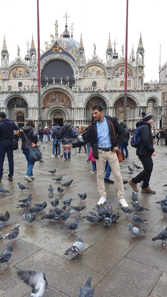 صورة المهندس الشاب المتوفى