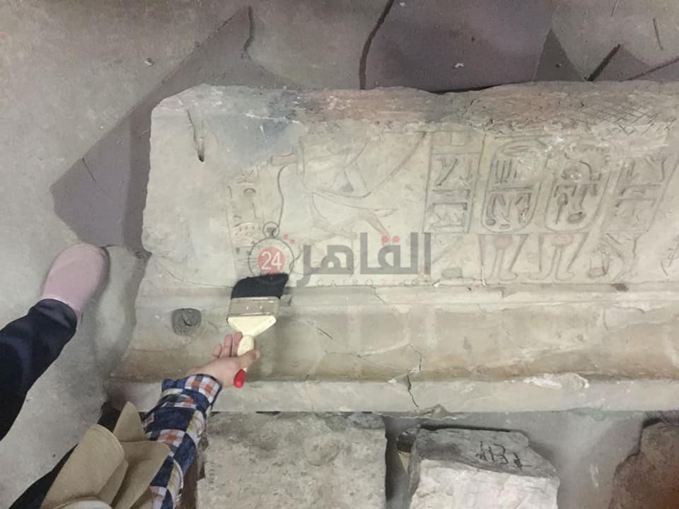 ترميم القطع الأثرية بالمخزن المتحفي بالمطرية (10)